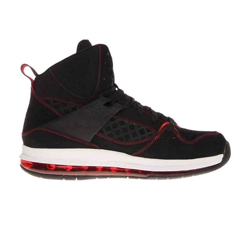 Air Jordan Flight 45 High Max Sort Rød Hvid Sko Herre