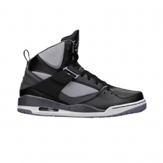 Air Jordan Flight 45 High Sort Grå Hvid Sko Herre