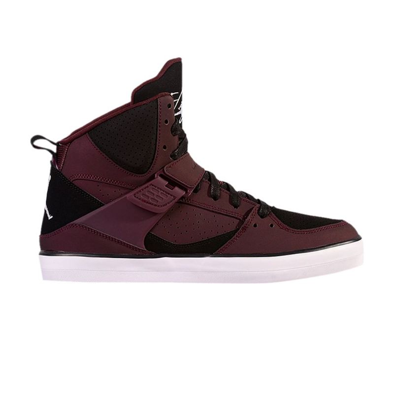Air Jordan Flight 45 V Bordeaux Sort Sko Herre