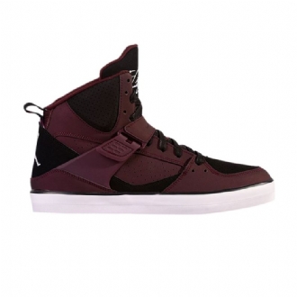 Air Jordan Flight 45 V Bordeaux Sort Sko Herre