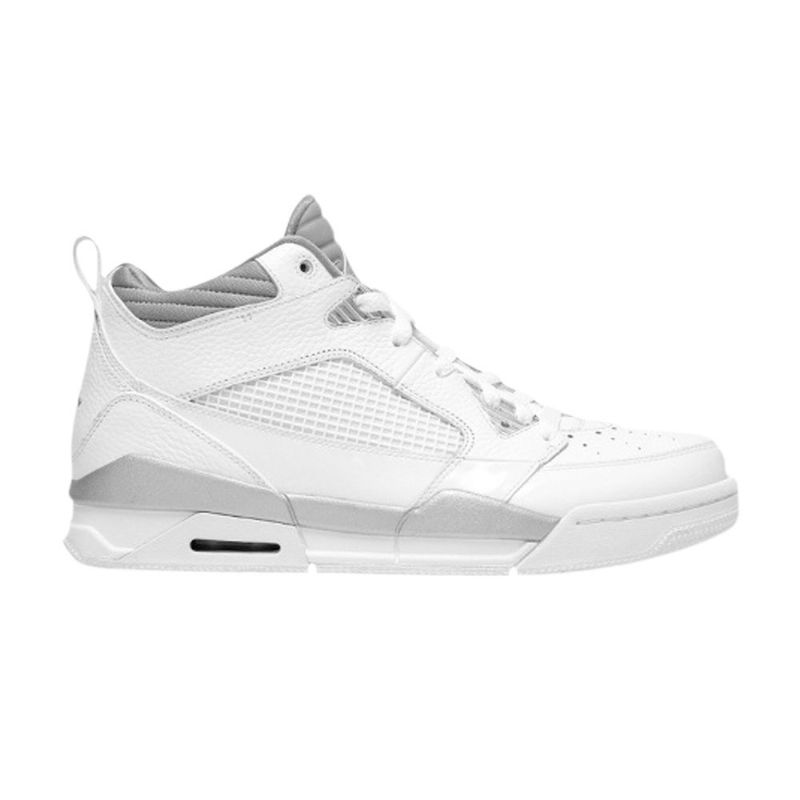 Air Jordan Flight 9 Hvid Grå Sko Herre