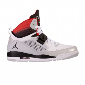 Air Jordan Flight 97 Hvid Sort Rød Grå Sko Herre