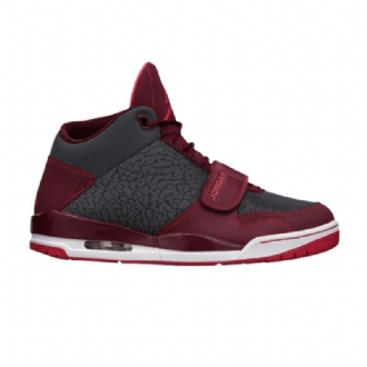 Air Jordan Flight Club 90s Grå Bordeaux Sko Herre
