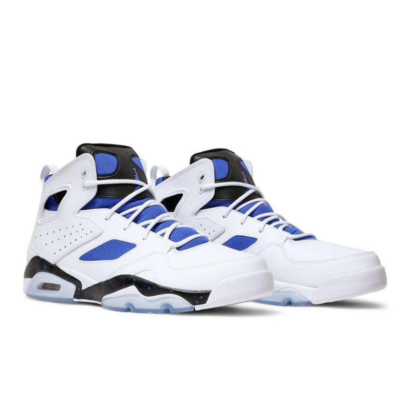 Air Jordan Flight Club 91 Hvid Blå Sort Sko Herre