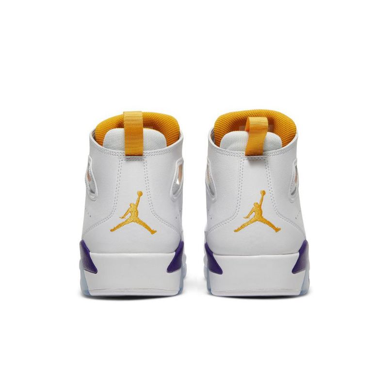Air Jordan Flight Club 91 Hvid Lilla Guld Sko Herre