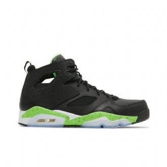 Air Jordan Flight Club 91 Sort Grøn Hvid Sko Herre