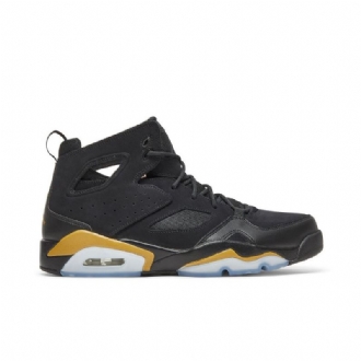 Air Jordan Flight Club 91 Sort Guld Sko Herre