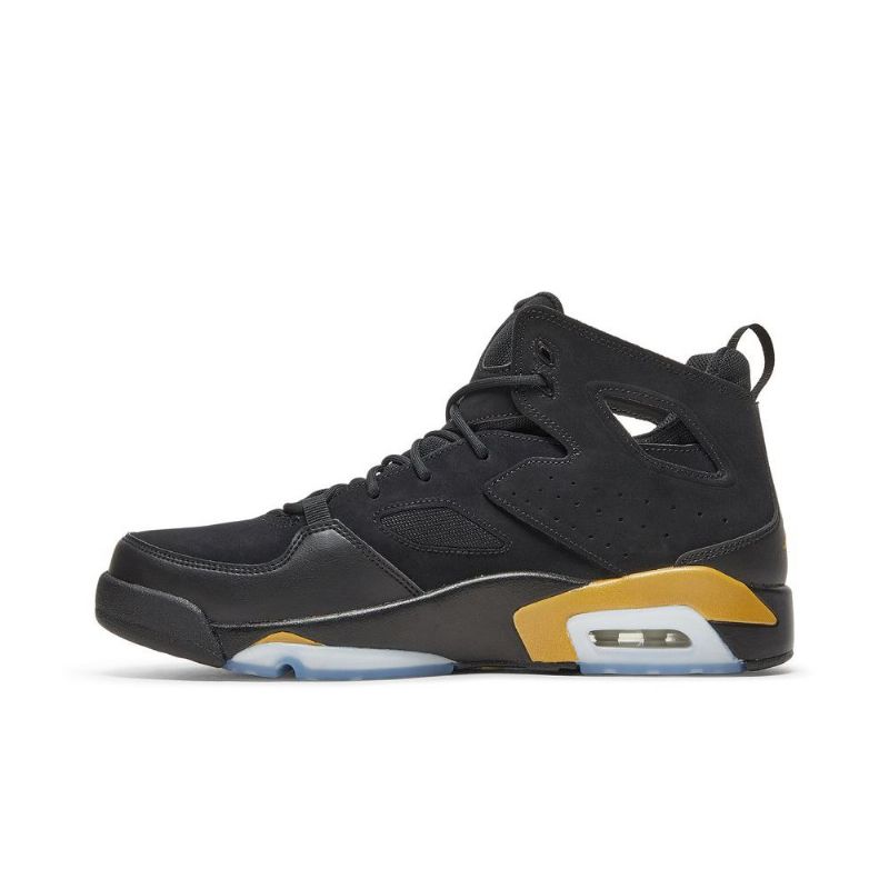 Air Jordan Flight Club 91 Sort Guld Sko Herre