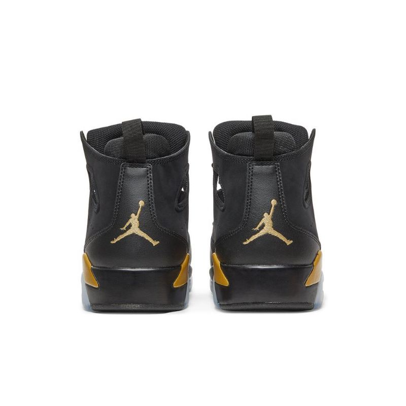 Air Jordan Flight Club 91 Sort Guld Sko Herre