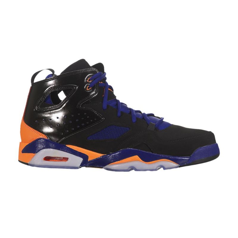 Air Jordan Flight Club 91 Sort Orange Blå Sko Herre