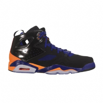 Air Jordan Flight Club 91 Sort Orange Blå Sko Herre