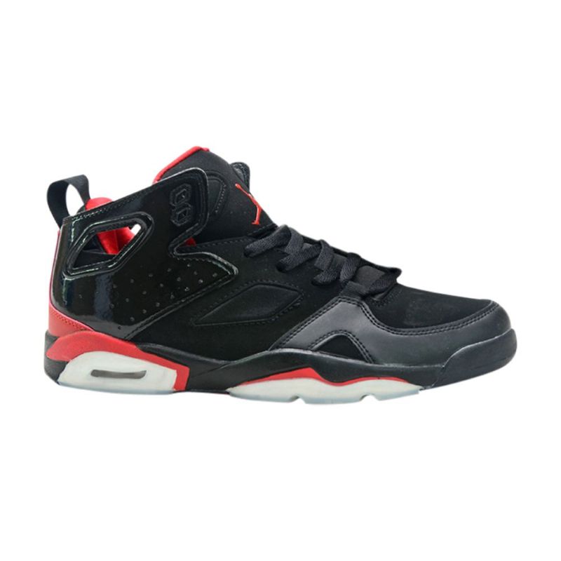 Air Jordan Flight Club 91 Sort Rød Hvid Sko Herre
