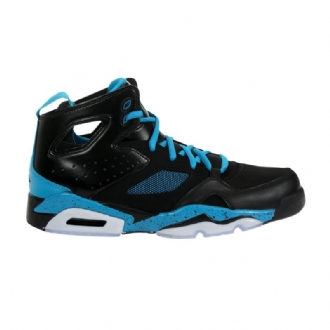 Air Jordan Flight Club 91 Sort Turkis Sko Herre