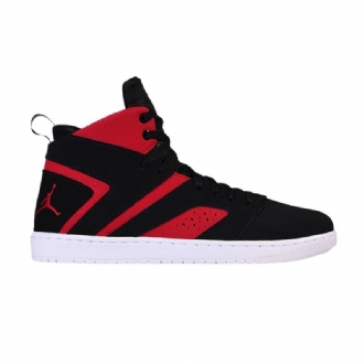 Air Jordan Flight Legend Sort Rød Hvid Sko Herre