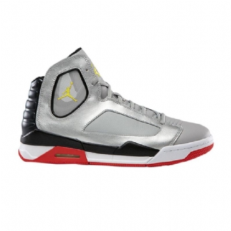 Air Jordan Flight Luminary Sølv Sort Rød Sko Herre