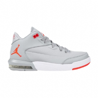 Air Jordan Flight Origin 3 Grå Hvid Orange Sko Herre