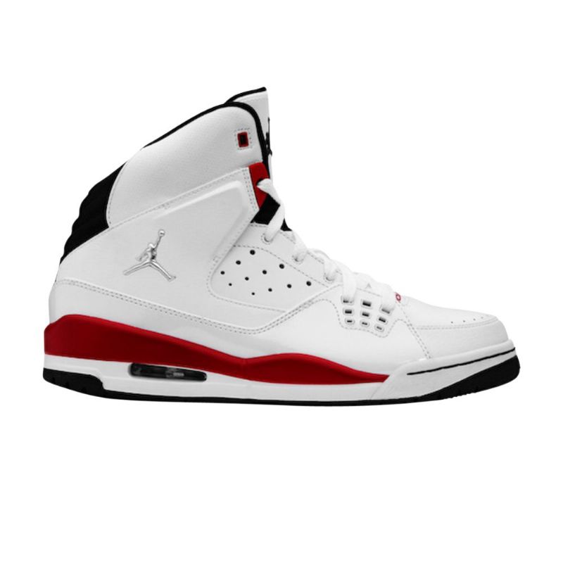 Air Jordan Flight Sc-1 Hvid Rød Sort Sko Herre