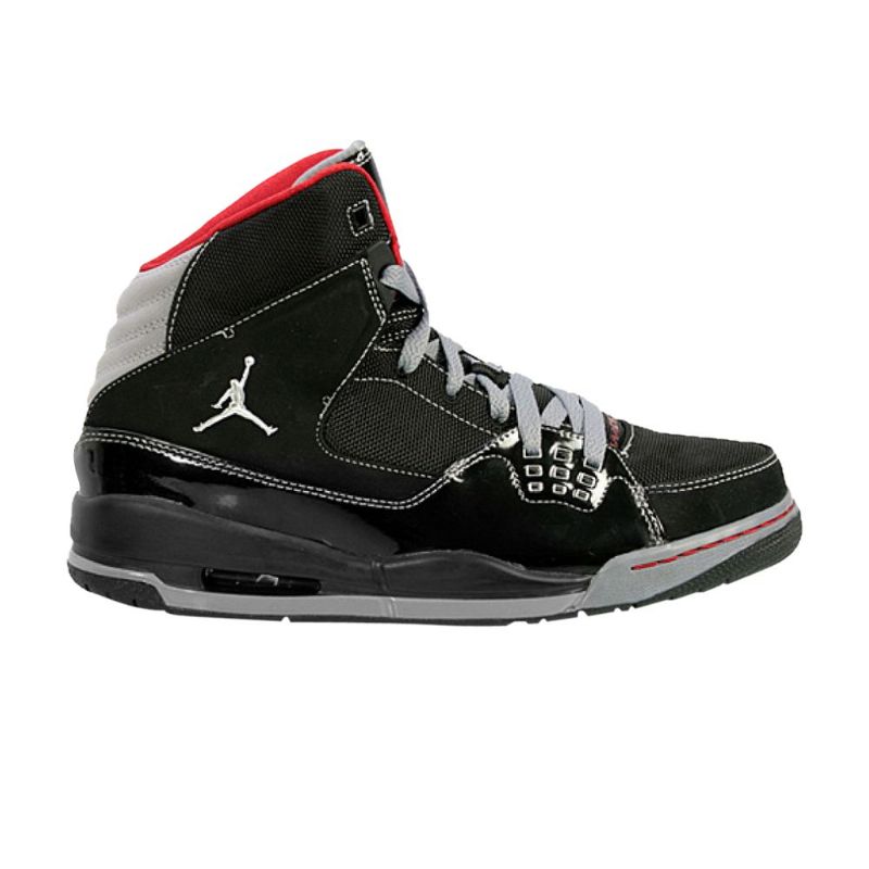 Air Jordan Flight Sc-1 Sort Rød Grå Sko Herre