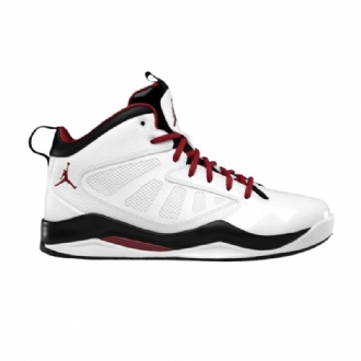 Air Jordan Flight Team 11 Hvid Rød Sort Sko Herre