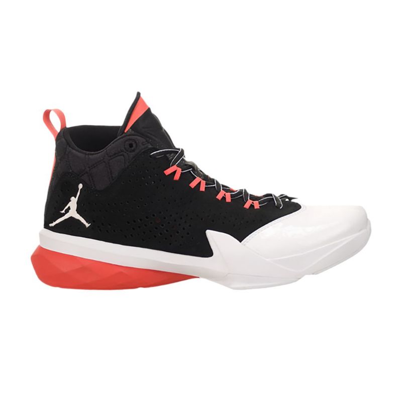 Air Jordan Flight Time 14.5 Sort Hvid Lyserød Sko Herre