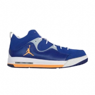 Air Jordan Flight Tr 97 Mid Blå Hvid Orange Sko Herre