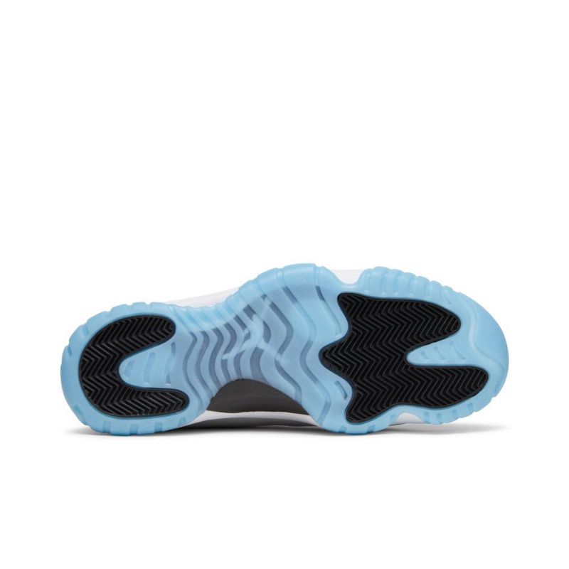 Air Jordan 11 Adapt Hvid Blå Sko Herre
