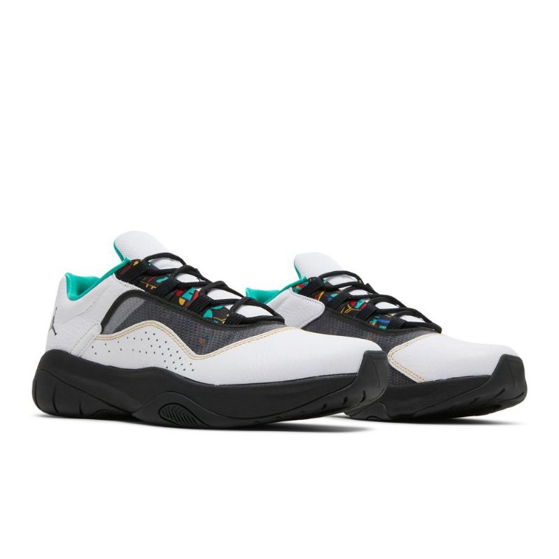 Air Jordan 11 cmft Low Hvid Sort Grøn Sko Herre
