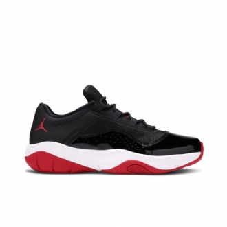 Air Jordan 11 cmft Low Sort Rød Hvid Sko Herre