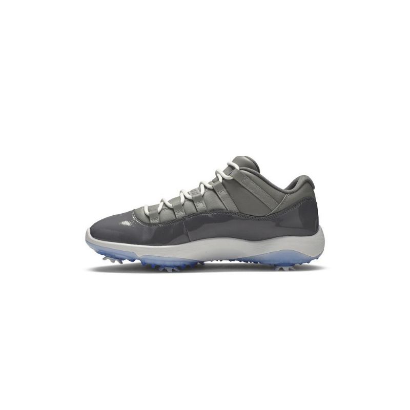 Air Jordan 11 Low Golf Grå Hvid Sko Herre