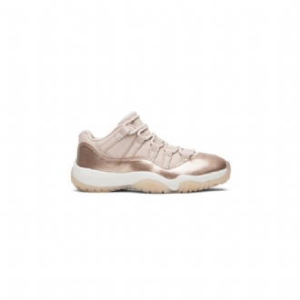 Air Jordan 11 Low Rose Guld Sko Dame
