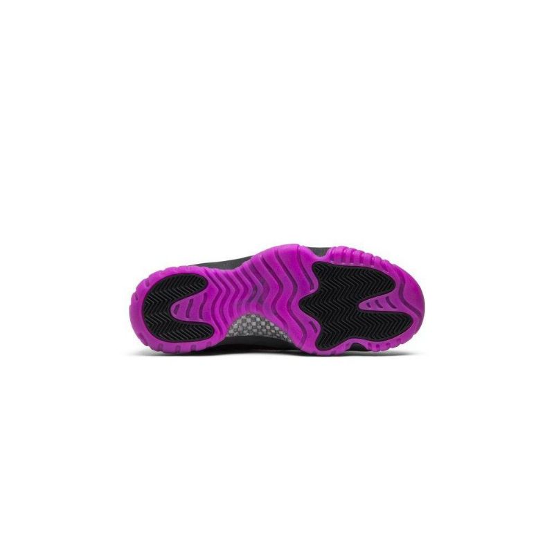 Air Jordan 11 Low Sort Lilla Sko Dame