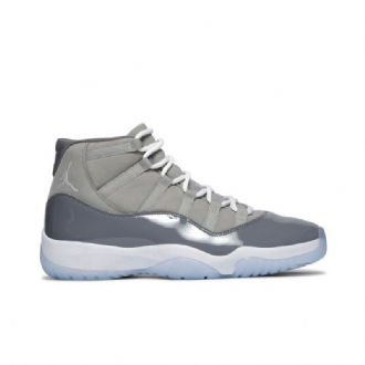 Air Jordan 11 Retro Grå Hvid Sko Herre