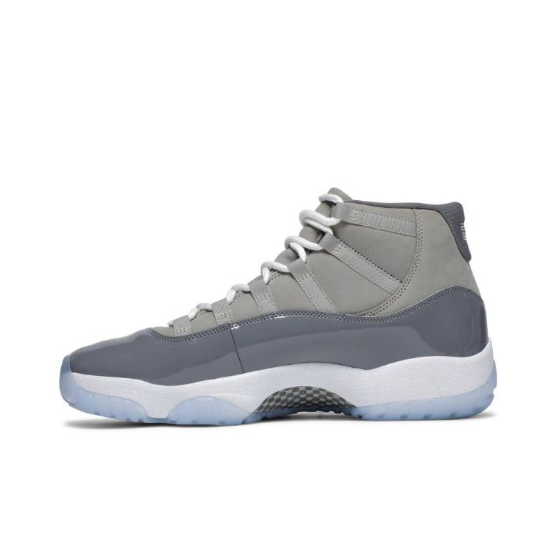 Air Jordan 11 Retro Grå Hvid Sko Herre