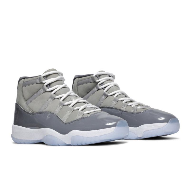 Air Jordan 11 Retro Grå Hvid Sko Herre