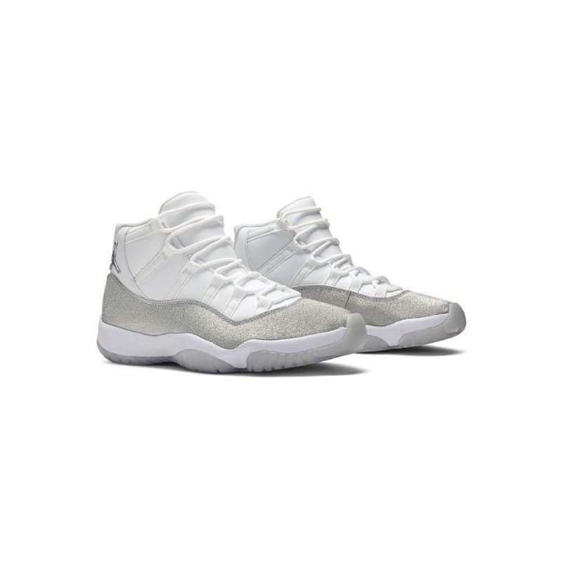 Air Jordan 11 Retro Hvid Grå Sko Dame