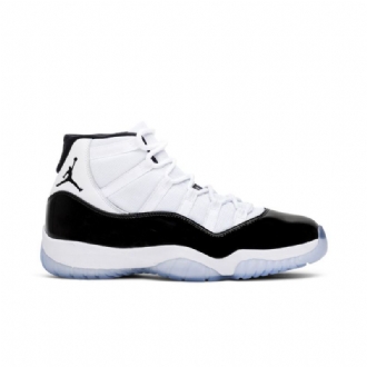 Air Jordan 11 Retro Hvid Sort Blå Sko Herre
