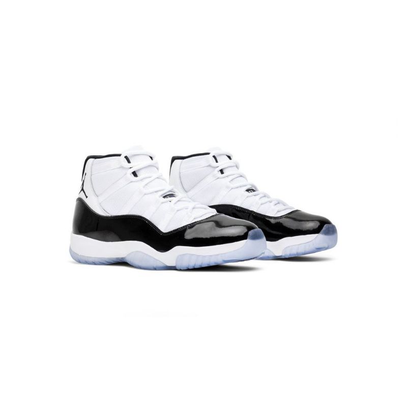 Air Jordan 11 Retro Hvid Sort Blå Sko Herre