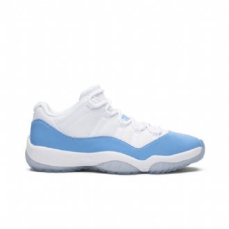 Air Jordan 11 Retro Low Hvid Blå Sko Herre