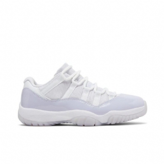 Air Jordan 11 Retro Low Hvid Lilla Sko Dame