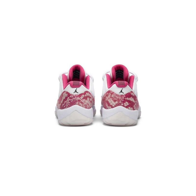 Air Jordan 11 Retro Low Hvid Lyserød Sko Dame
