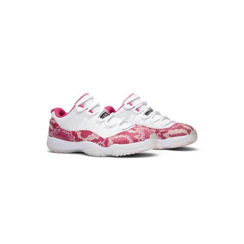 Air Jordan 11 Retro Low Hvid Lyserød Sko Dame