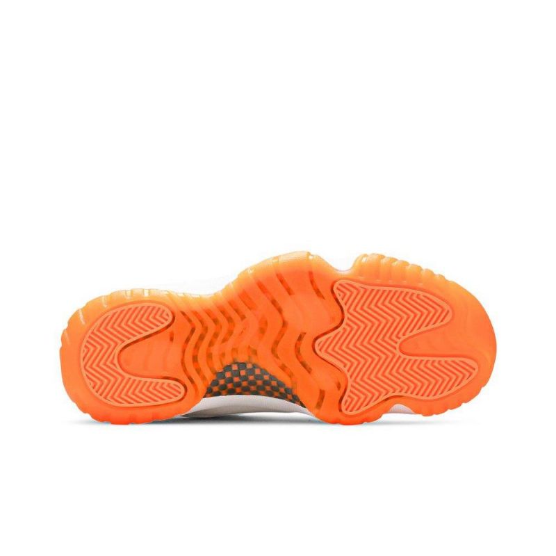 Air Jordan 11 Retro Low Hvid Orange Sko Dame