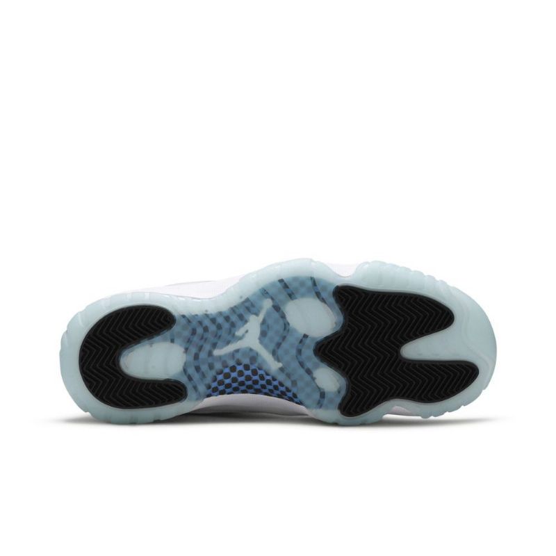 Air Jordan 11 Retro Low Hvid Sort Blå Sko Herre