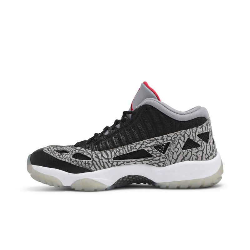 Air Jordan 11 Retro Low Ie Sort Grå Rød Hvid Sko Herre