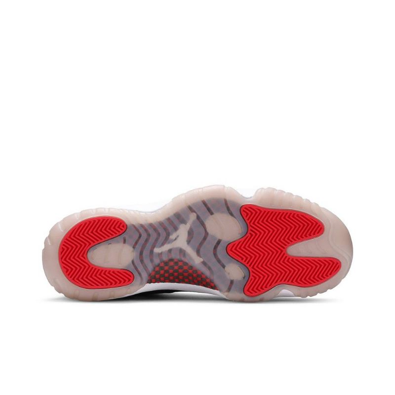 Air Jordan 11 Retro Low Ie Sort Rød Hvid Sko Herre