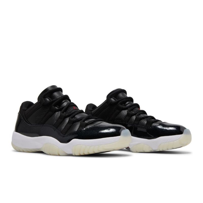 Air Jordan 11 Retro Low Sort Hvid Sko Herre