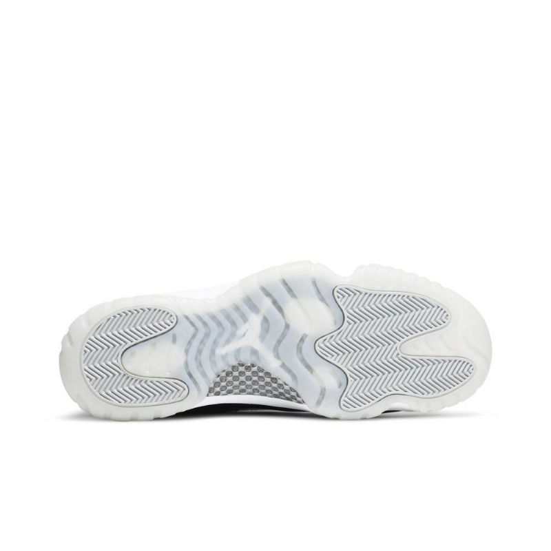 Air Jordan 11 Retro Sort Hvid Sølv Sko Herre