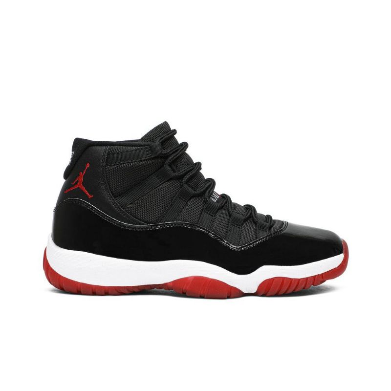 Air Jordan 11 Retro Sort Rød Hvid Sko Herre