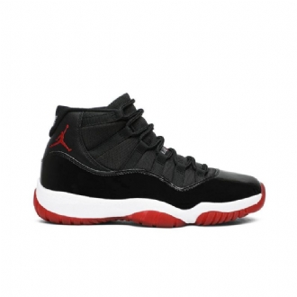 Air Jordan 11 Retro Sort Rød Hvid Sko Herre