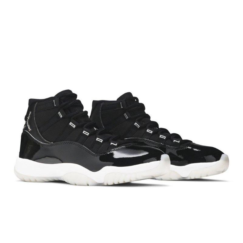 Air Jordan 11 Retro Sort Sølv Sko Dame